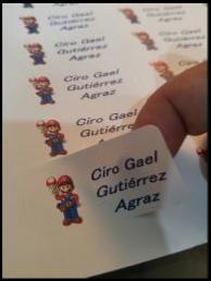 MonRod Sistemas / Galeria de Etiquetas 10 / Etiquetas para Identificacion de Ropa / Etiquetas para planchar / Iron Labels / Name Labels / ID Labels / Etiquetas con Nombres / Etiquetas termoadhesivas / Etiquetas para marcar ropa / etiquetas termosoldables / Tijuana